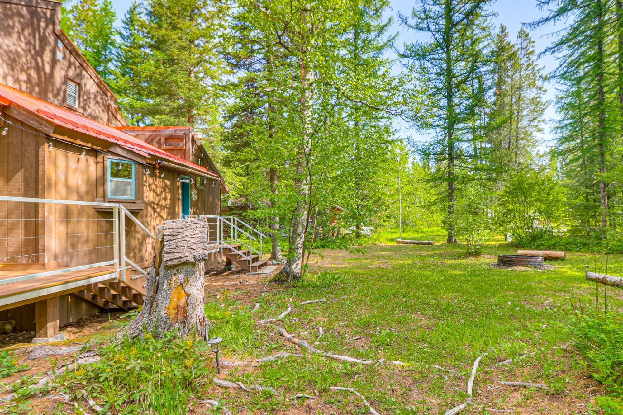 Hungry Horse Cabin With Gas Grill, Near Glacier! Luaran gambar